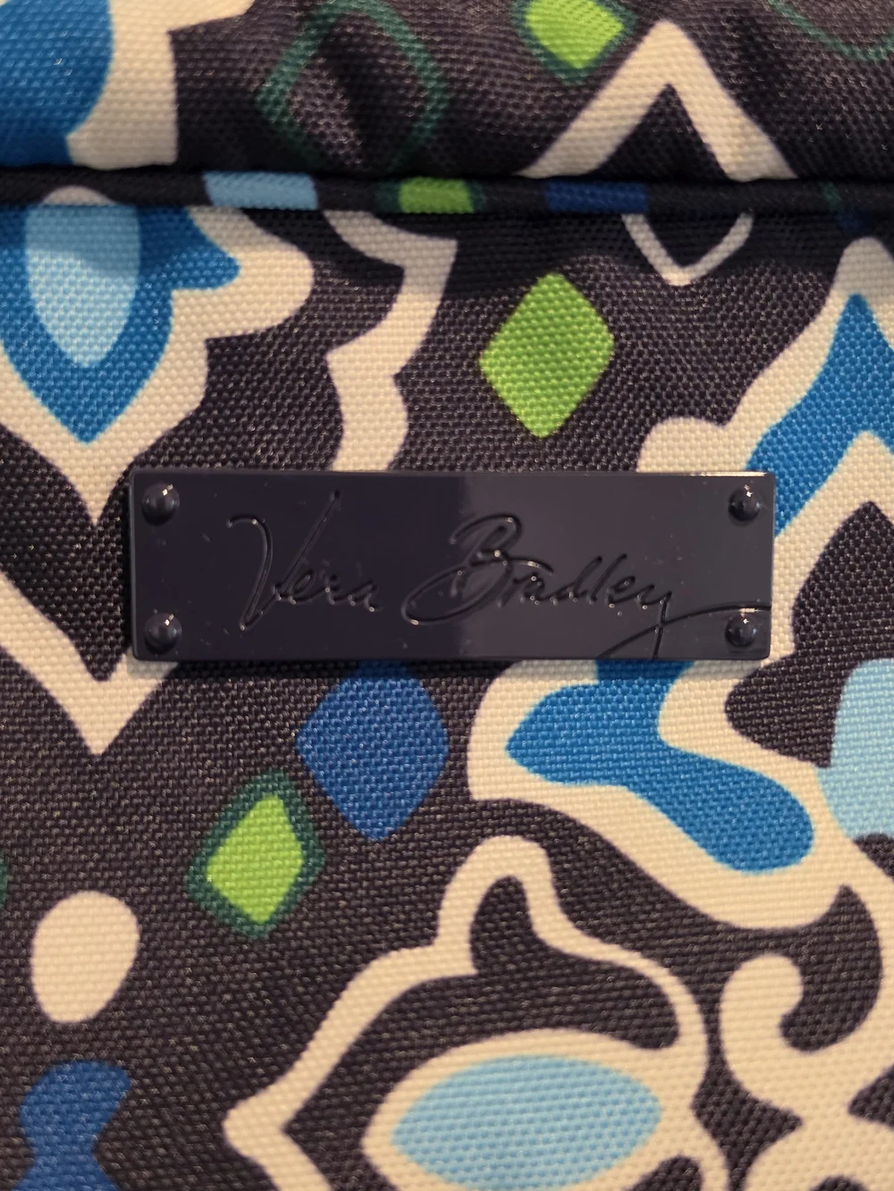 Vera Bradley Backpack in Ink Blue Pattern NWOT